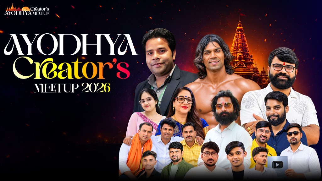 Creators Meetup 2026 — Ayodhya, hosted by Tech Rajman with special guests