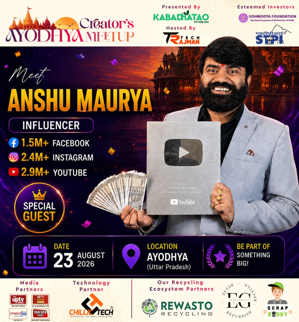 Anshu Maurya — YouTube Wale Baba · Influencer